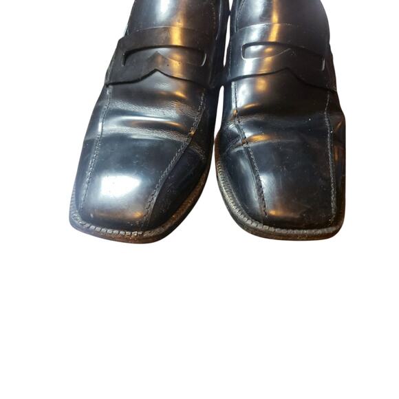 Prada Black Penny Loafers Size 9 - Picture 2 of 5